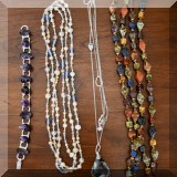 J02. Necklaces and bracelet. 